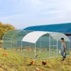 JOIEYOU Poulailler en métal 3x6x2m Cage à poules voûtée Voir les images du produit 3
