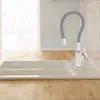 A kitchen sink with a flexible faucet. Produktbild-Vorschau