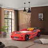 Autobett Kinderbett 'Rio' 90x200 Carbon mit LED Leuchte Produktbild-Vorschau 3