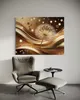 Leinwandbild Kwiaty Glamour 100x70 Feeby Gold bild für die Produktbild-Vorschau 2