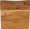 Holzplatte 30x30 cm Arya, Holzbrett Akazie massiv + Produktbild-Vorschau 3
