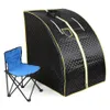 Dampfsauna Wärmekabine Sauna-Box Home Sauna mit Timer & 10 Produktbild-Vorschau 1