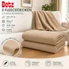 Betz Fleecedecke 2 Stück 130x170 cm 180g/m² – Wohndecke & Produktbild-Vorschau 2