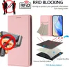 Litchi Leder Handyhülle für Samsung Galaxy S23 Ultra Wallet Produktbild-Vorschau 7