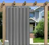 Topchances Lot de 4 rideaux surdimensionnés Indoor Outdoor Voir les images du produit 5