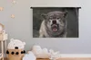 MuchoWow® Wandteppich Wandbehang Wolf - Maul - Zähne Produktbild-Vorschau 3
