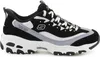 A side view of a Skechers D'Lites Smooth Nostalgia Slip-ins women's sneaker. Produktbild-Vorschau