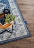Villeroy & Boch 1869 Kurzflor Teppich Jehanne Blau Creme Produktbild-Vorschau 6