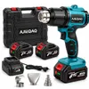 Pistola termica a batteria 21V, 500W, 300/550°C, 250/500 Anteprima dell’immagine prodotto 1