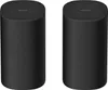 Two black cylindrical Sony speakers are shown side-by-side against a white background. Náhľad obrázku produktu