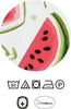 Castell Renforcé Bettwäsche 'Wassermelone' 135 x 200 cm Rot Produktbild-Vorschau 3
