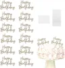 Oblique Unique 12er Set Happy Birthday Torten Kuchen Topper Produktbild-Vorschau 1