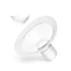 A clear product shot of a breast pump flange with a feather graphic. Podgląd zdjęcia produktu