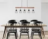 Globo Lighting Hängeleuchte Metall schwarz, 5x E27 Produktbild-Vorschau 3