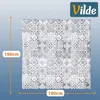 Vilde | Duschvorhang 180x180 cm - 12 Haken im Set - Produktbild-Vorschau 5