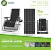 tillvex® Liegestuhl klappbar bis 200 kg Anthrazit | Produktbild-Vorschau 7