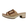 Remonte Pantoletten,Abs.ü.35mm, o.Fußbett in beige, Gr. 39 Produktbild-Vorschau 18