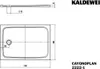 KALDEWEI 375200010199 DW CAYONOPLAN Mod.2222-1, 800 x 1100, Produktbild-Vorschau 2