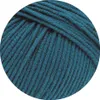A close-up view of teal-colored yarn. Produktbild-Vorschau