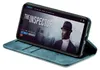 A smartphone in a flip case, displaying a movie poster on its screen. Produktbild-Vorschau