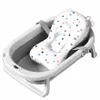 Faltbare Babybadewanne mit LCD-Thermometer und Kissen Produktbild-Vorschau 9