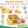 Frisbee Spielzeug Kinder Outdoor Set mit Werfer & 8 Produktbild-Vorschau 2