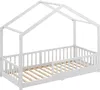 CADANI Malte Hausbett 90x200 cm Bodenbett, Rausfallschutz Produktbild-Vorschau 2