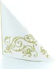Airlaid Serviette Pomp in Gold-Weiss, 40 x 40 cm, 50 Stück Produktbild-Vorschau 7