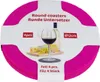 Untersetzer 4erSet Filz pink Ø12cm Glasuntersetzer rund Produktbild-Vorschau 1