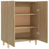 vidaXL Příborník Sonoma Dub 70x34x90 cm výrobek ze dřeva Náhled obrázku produktu 5