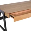 home24 Schreibtisch - Eiche Teilmassiv Produktbild-Vorschau 9