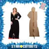 Adele - Black Dress - Pappaufsteller VIP Standy - 72x175 cm Produktbild-Vorschau 4