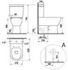 Aqualine JALTA WC-Kombi mit Bidet Clean Star, Rimless, Produktbild-Vorschau 9