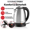 GOURMETmaxx roestvrijstalen waterkoker, theewaterkoker, Productafbeelding-voorbeeld 3
