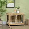 PawHut Hundekäfig, Hundehütte für Mittelegroße Hunde, Produktbild-Vorschau 2