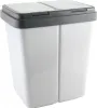 ZwEimer Poubelle 2 x 23 l gris/gris. Voir les images du produit 14