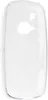 A clear plastic phone case on a white background. Produktbild-Vorschau