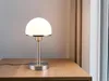 Tischleuchte JOOST II Silber & Glas Weiß Höhe 39cm Produktbild-Vorschau 6