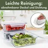 classbach Frischhaltedosen Glas mit Deckel | 3er Set | für Produktbild-Vorschau 17