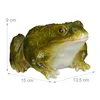 Relaxdays – figurka ogrodowa przedstawiająca żabę, odporna Podgląd zdjęcia produktu 4