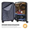 Suitcase Set, Rollkoffer Handgepäck, Kofferset, mit 4 Produktbild-Vorschau 6