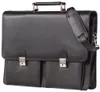 Alassio Aktentasche "VENETO", Leder, schwarz (47117) Voir les images du produit 1