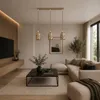 MasterLED Pendelleuchte Elen E27 3-flammig Beige-Gold Produktbild-Vorschau 9