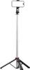 A selfie stick with a tripod base and a phone holder is shown against a white background. Anteprima dell’immagine prodotto