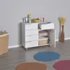 Skye Decor, Adr-415-Pp-1, Mehrzweckschrank, Weiß, 100 % Produktbild-Vorschau 3
