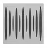 A product shot of acoustic wall panels on a light gray background. Podgląd zdjęcia produktu