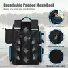 Lixada Angeln Rucksack wasserdicht Angeln Tackle Storage Produktbild-Vorschau 5