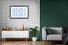 MuchoWow® Gerahmtes Poster Blumen - Anemone - Blau - Muster Produktbild-Vorschau 8
