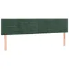 Boxspringbett mit Matratze & LED Dunkelgrün 180x200 cm Samt Produktbild-Vorschau 6