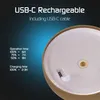 Ledvion 2x Wiederaufladbare LED Tischleuchte Messing Gold Produktbild-Vorschau 6